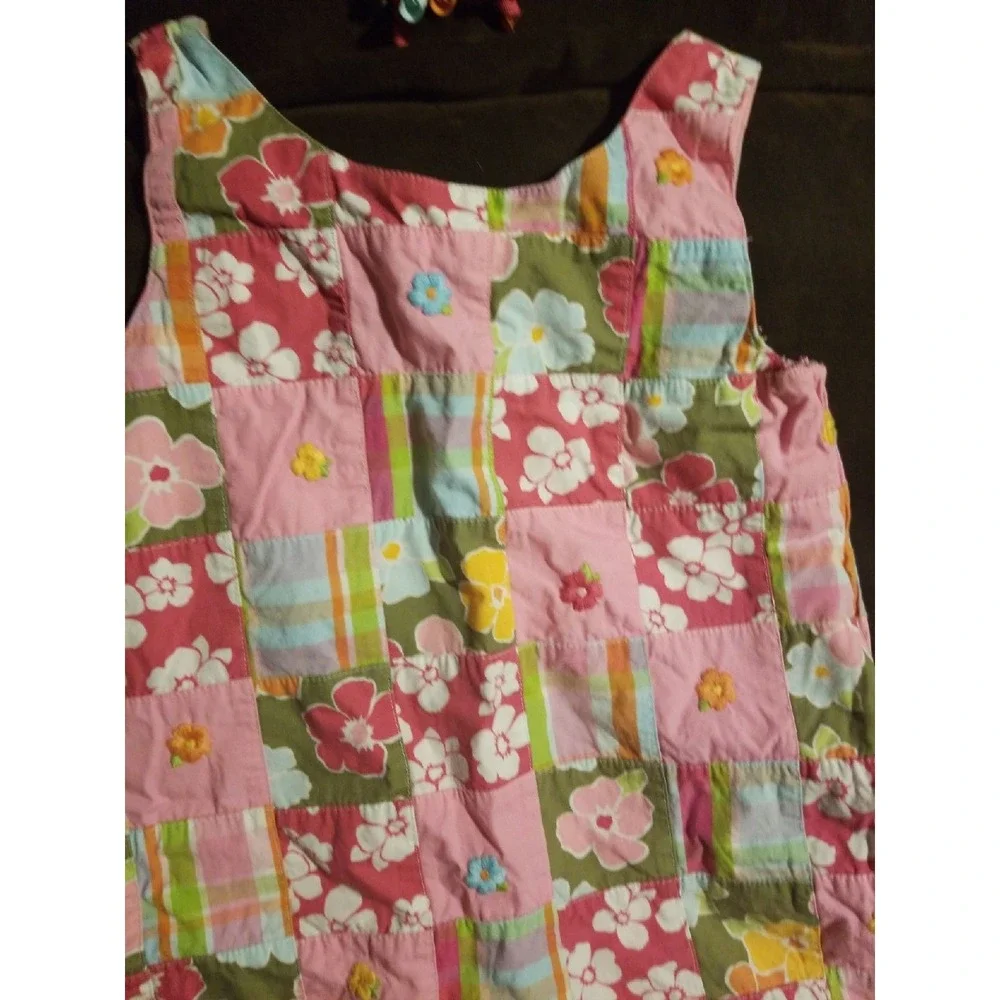 Gymboree floral reef‎ dress and curlie 12